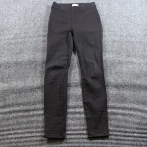 Madewell Jeans Women's 25 Black Skinny Pull On Stretch Jegging